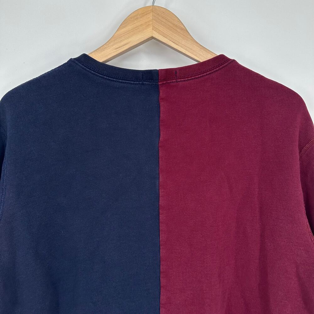 POLO Ralph Lauren Men's Colorblock Fleece Sweatshirt Crewneck Preppy Collegiate - Picture 10 of 11